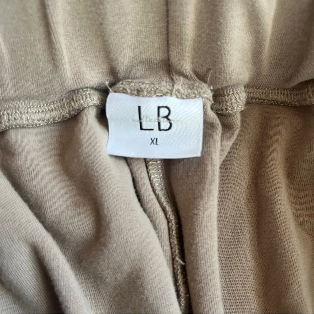 Little Bipsy Women’s/unisex Size XL Brown Pull On Full Length Joggers Drawstring - Image 6