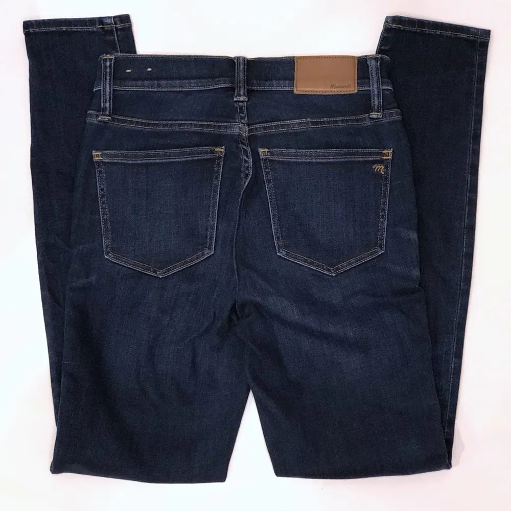 Madewell 25 9" Mid-Rise Skinny Jeans Larkspur TENCEL Denim Edition Stretch Fit - Image 7
