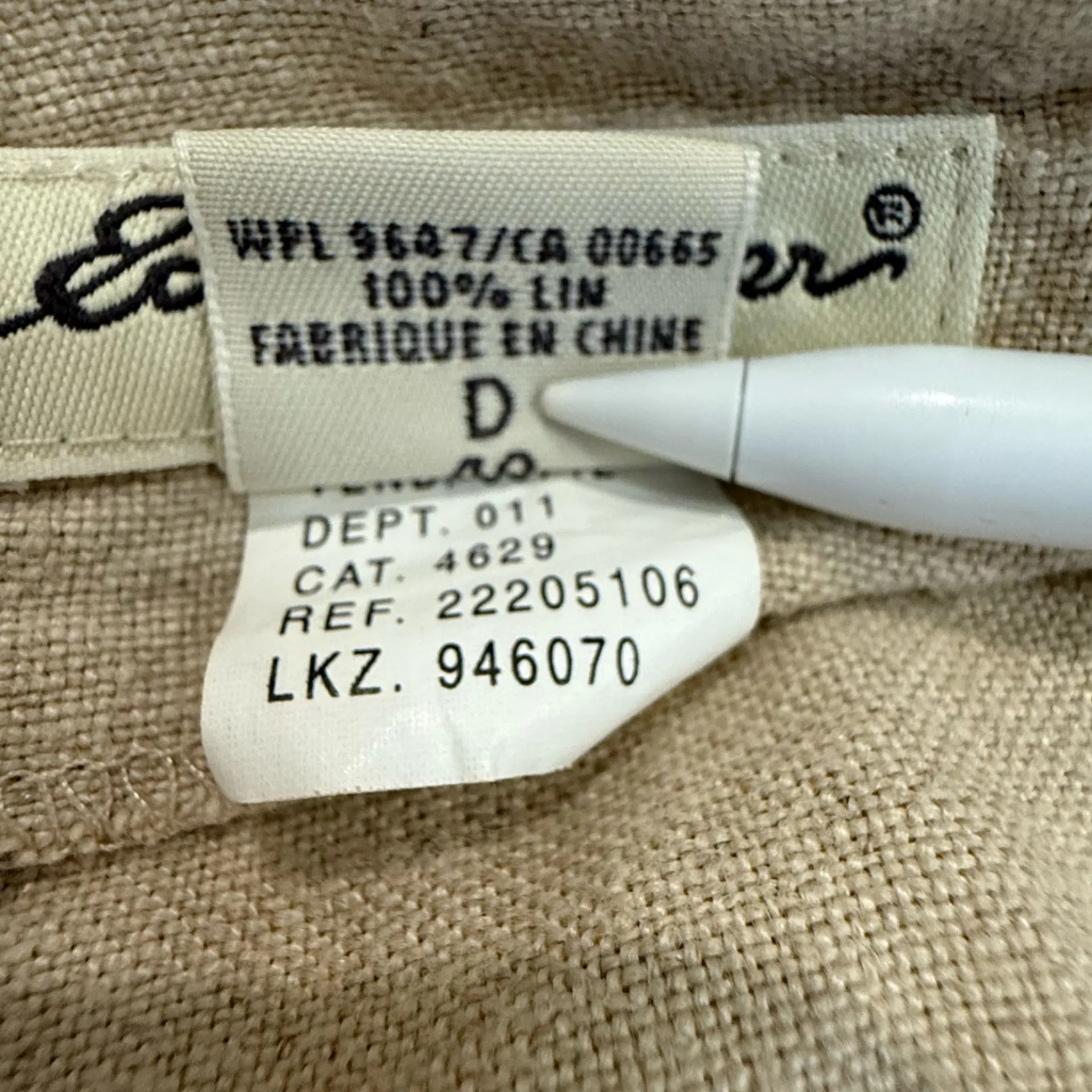 **Eddie Bauer 100% Linen Side Button Midi Skirt – Women’s Size 10** - Image 4