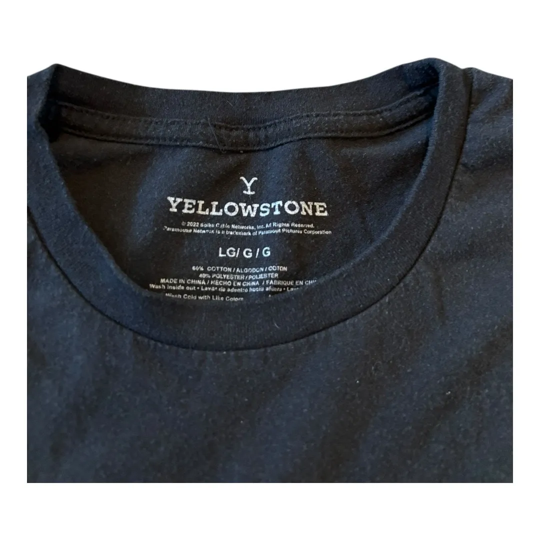 Yellowstone Dutton Ranch Black T - Image 3