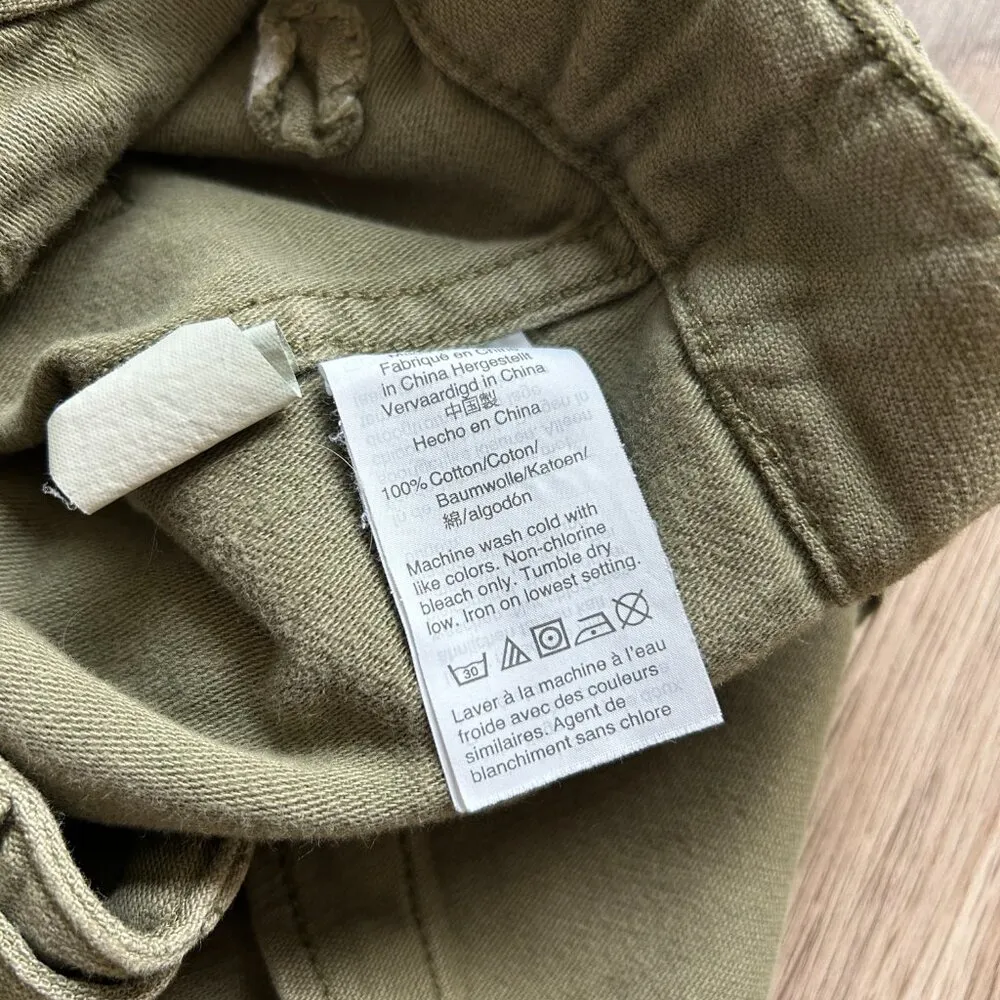 Madewell Griff Tapered Fatigue Cargo Pants in Dried Clover Size 25 - Image 7