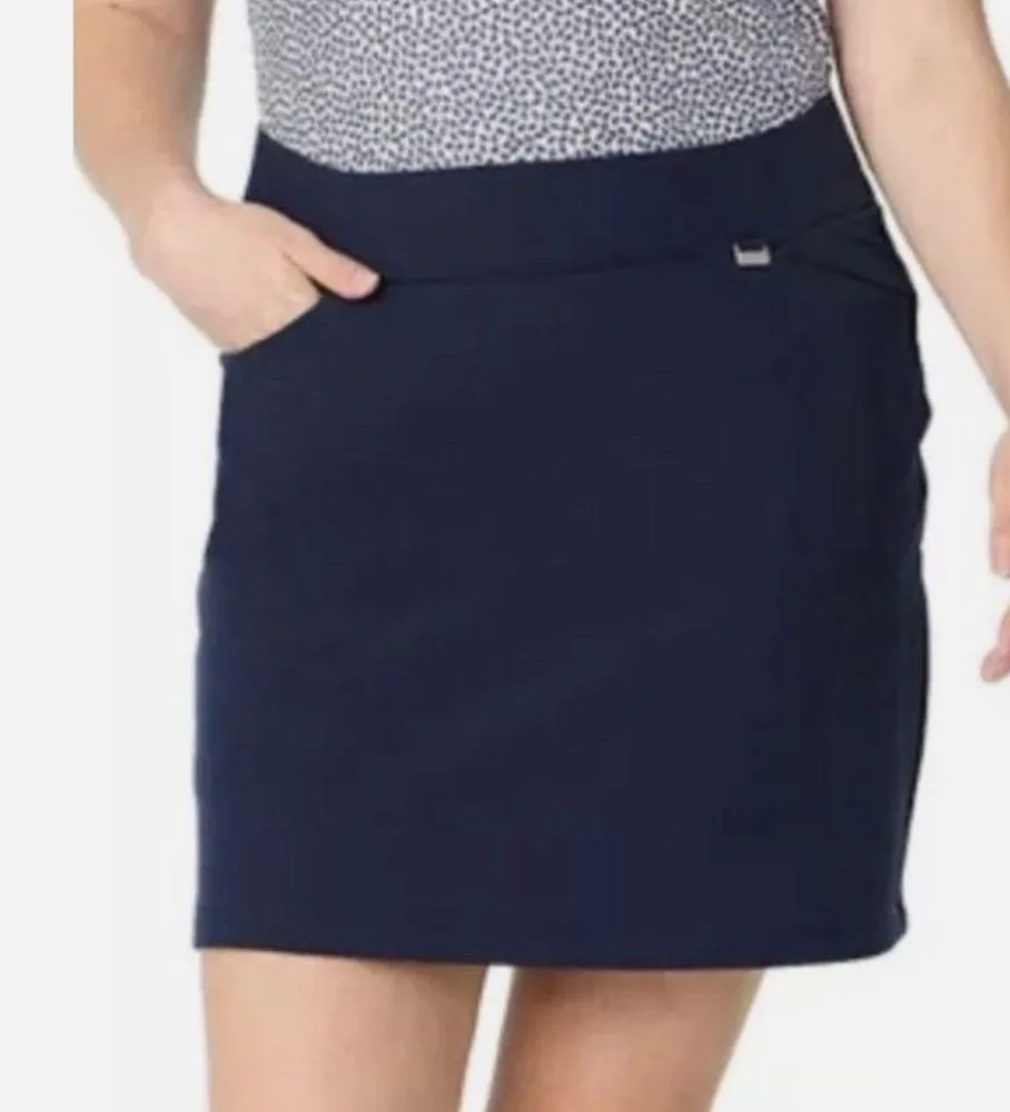 GREG NORMAN Navy BLUE GOLF Tennis Skirt SKORT Women’s S Small Athletic - Image 3