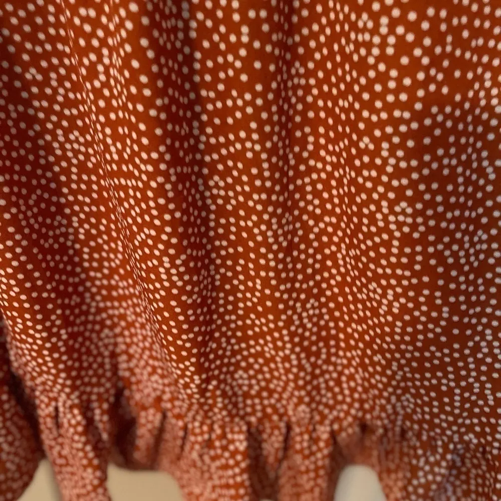 Liberty Love tie shoulder ruffle mini dress.​ - Image 9