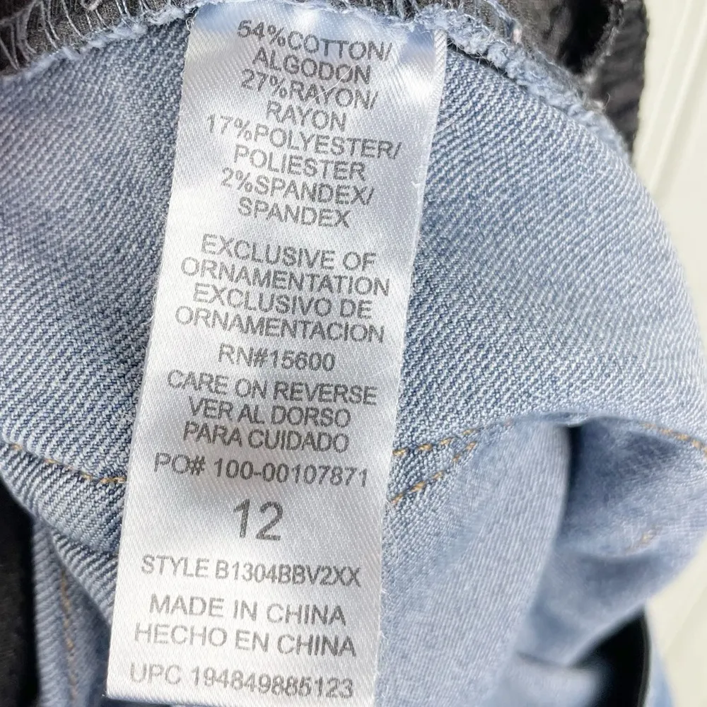 Democracy Ab Technology Freedom Ankle Length Denim Skinny Jeans Women's Size 12 - Image 5