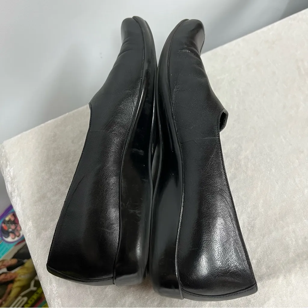 Naturalizer Tiber Shoes Size 7 1/2M Black Leather comfort loafers - Image 6