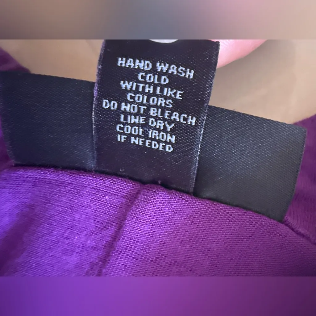 Ashley Stewart Purple  Maxi Dress Sleeveless A Keyhole Datail The Back 18/20 W - Image 16