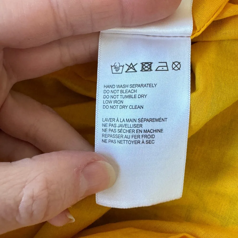 NEW Farm Rio Fruit Dream Maxi Dress Tropical Resort Yellow Pink Green Small - Image 10