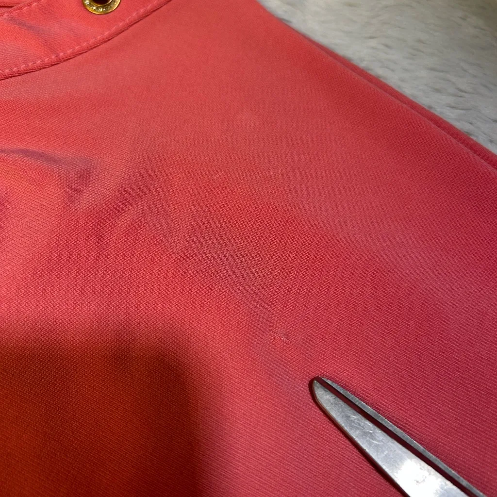 Notations Dusty Pink Blouse with Sparkly Grommet Accents - Image 4