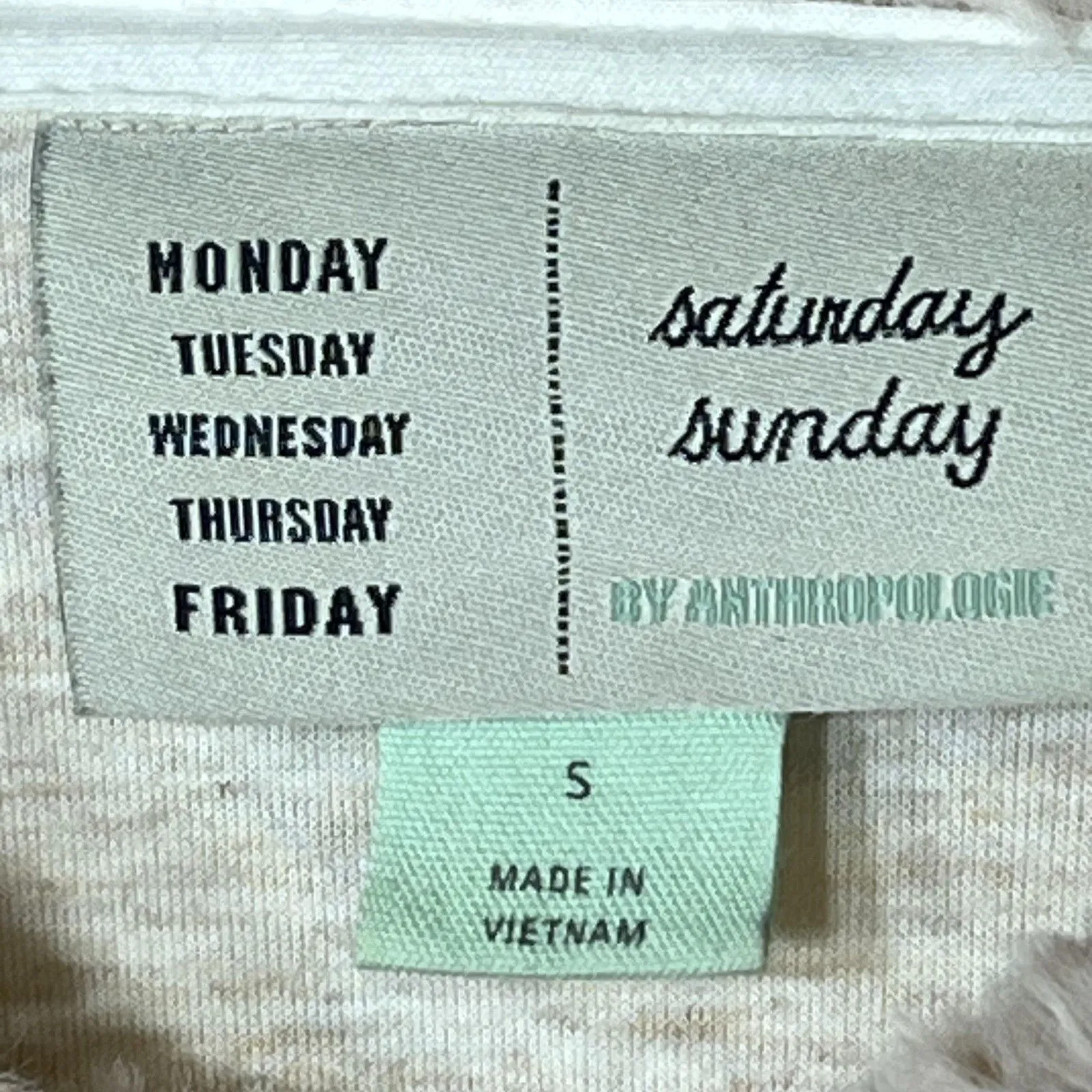 Anthropologie Saturday Sunday Hoodie Womens Small Pink Chenille Fuzzy Pullover - Image 3