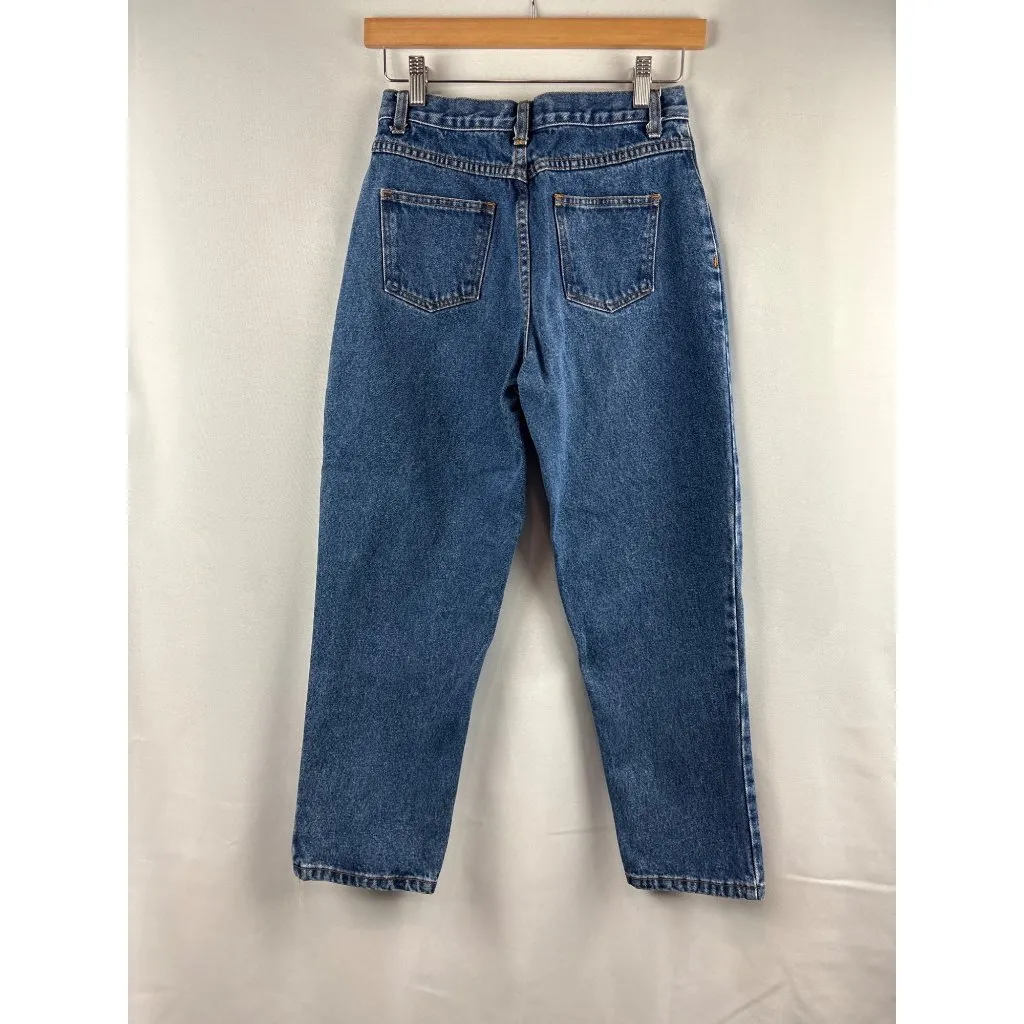 Crossroads Petite 6 Denim Jeans For Women Blue 100% Cotton Made In China Size undefined - Image 5