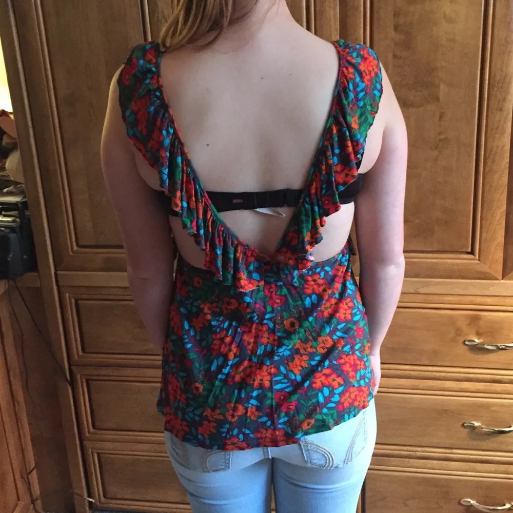 Floral print baby doll tshirt - Image 4