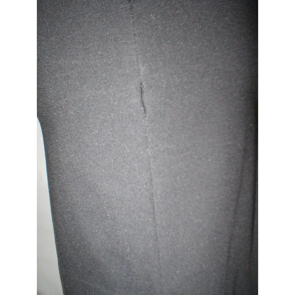 New Womens NWT $1200 Designer Emporio Armani Dress Black IT 40 4 Piping Sheath - Image 7