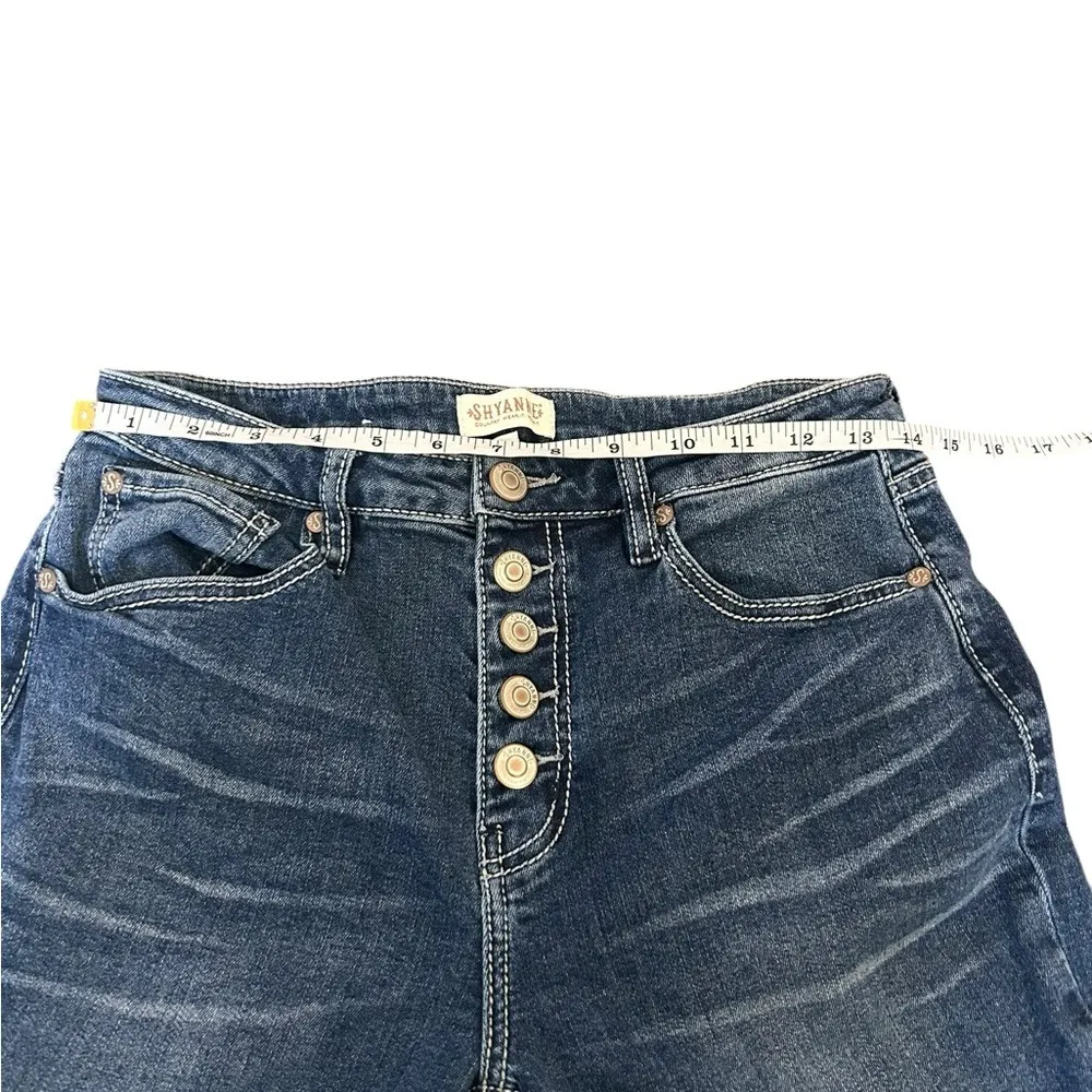 Shyanne Stylish Blue Flared Women‎ Jeans 30W X 34L - Image 9