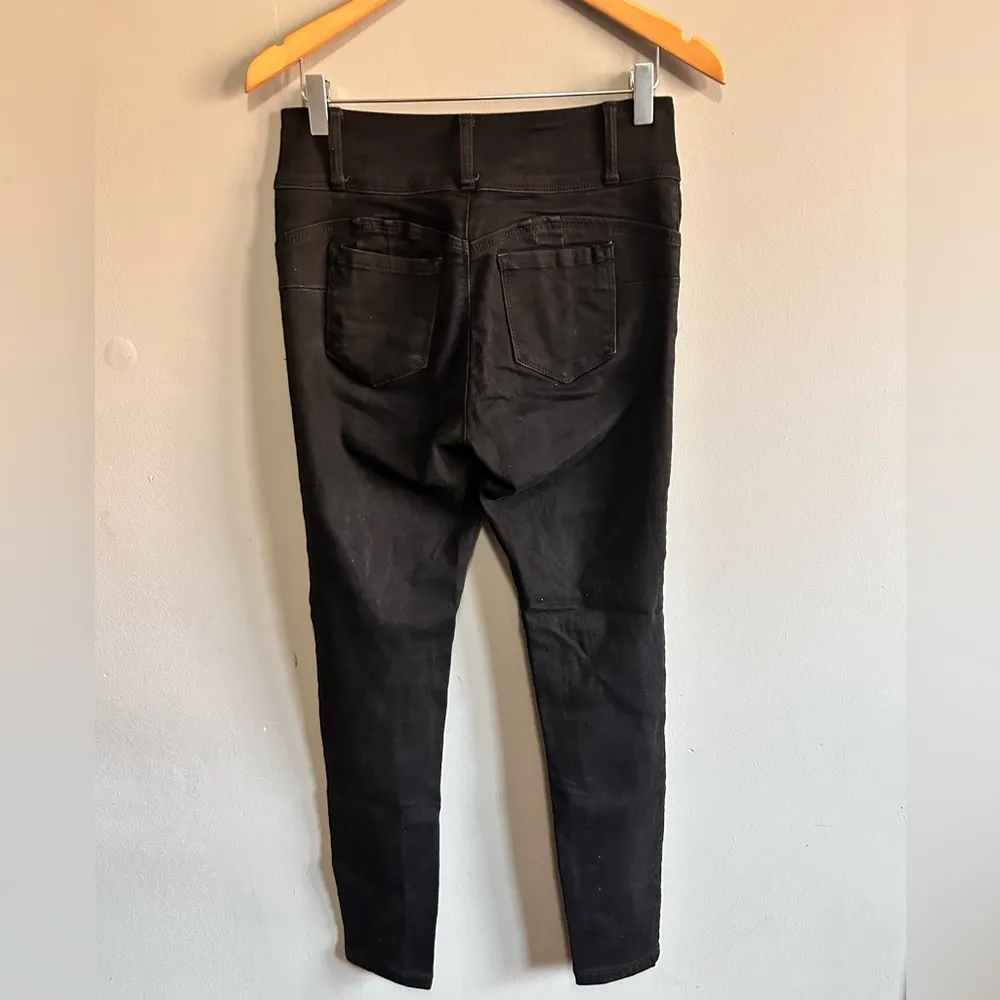 WAX Jeans Black Skinny Jeans | Size: 7 - Image 4