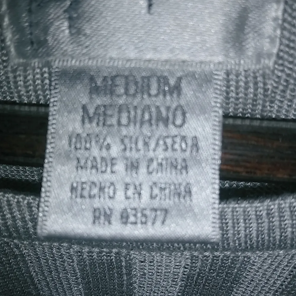 Jacqueline Ferrar M Gray Ribbed Knit Top - Image 5