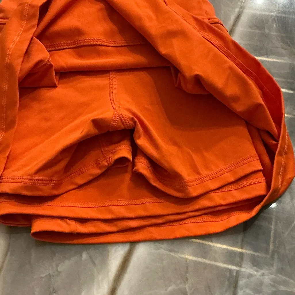 Amazon Women's Tennis Skirt - Vibrant Orange - Size 10/Large - Like New - Image 6