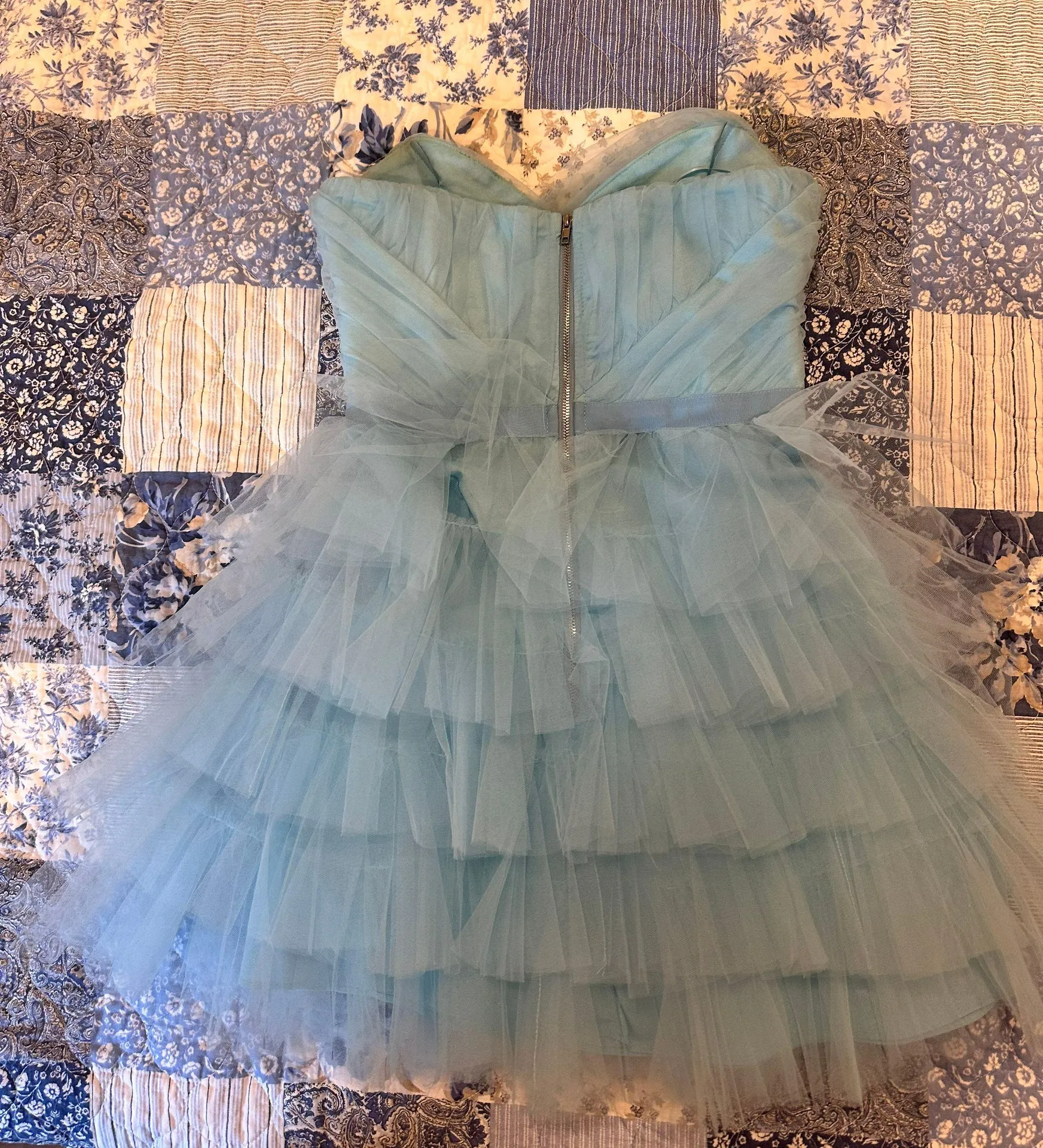 triple threads elegant ruffles dress  - Image 3