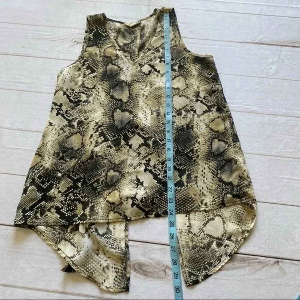 Sandy& Sid NewYork, Snakeskin sleeveless b… - Image 9