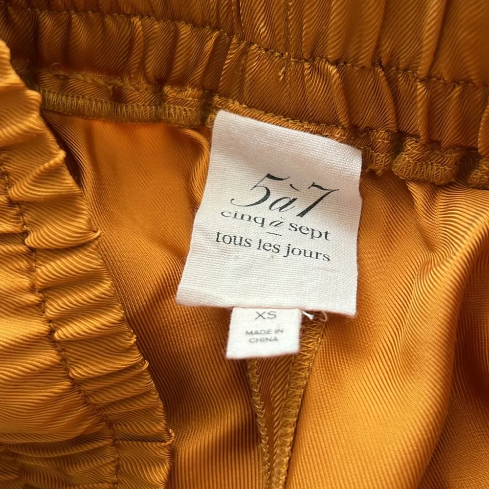 Cinq A Sept Frilled Flared Trousers Size XS - Image 5