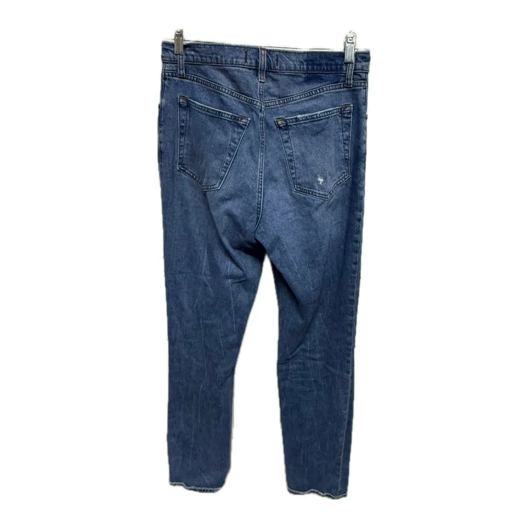 ABERCROMBIE & FITCH 90's Slim Straight Ultra High Rise Jeans Women 10/30L - Image 4