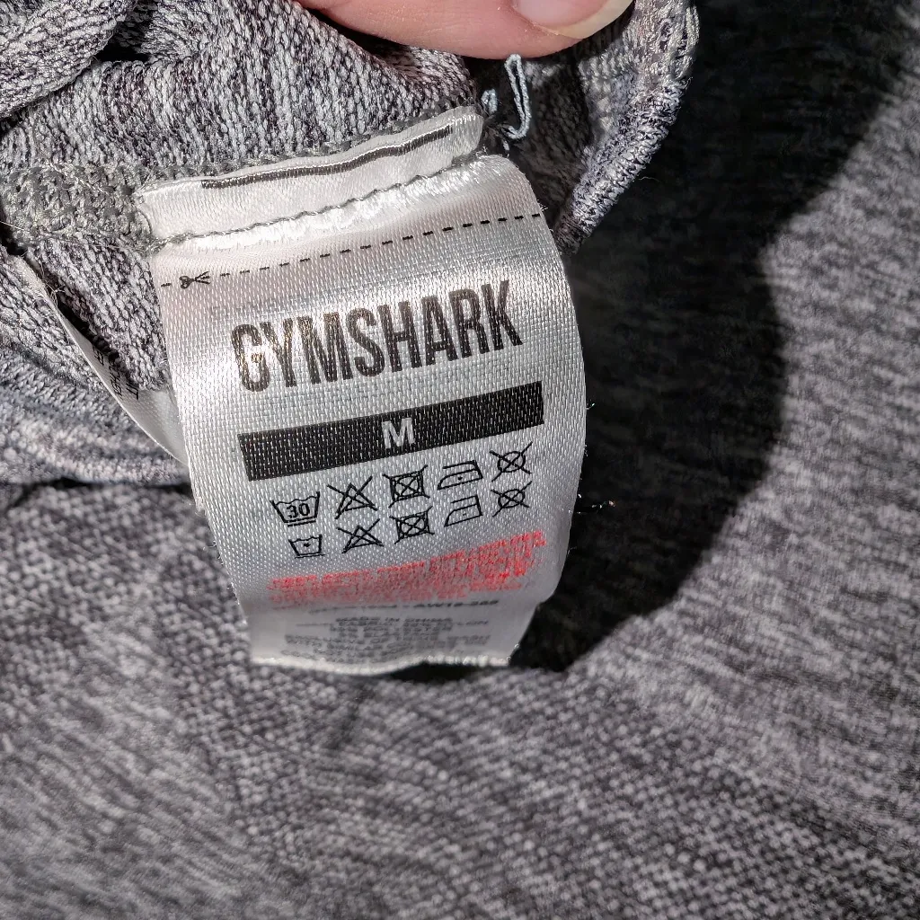 NWOT Gymshark High Rise Flex Leggings Lot Of 3 Medium Blue/Purple/Gray - Image 2