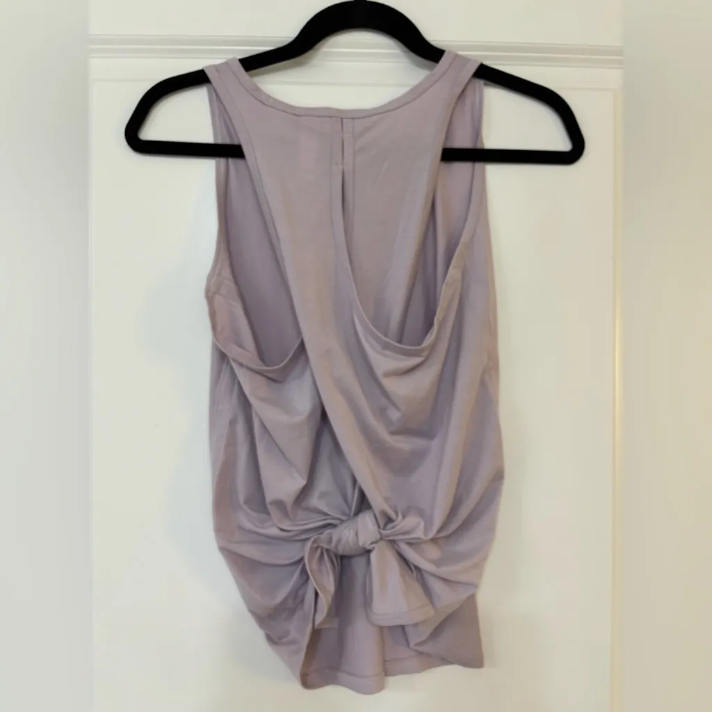 Athleta Essence Tie Back Tank Lavender Purple - Image 6