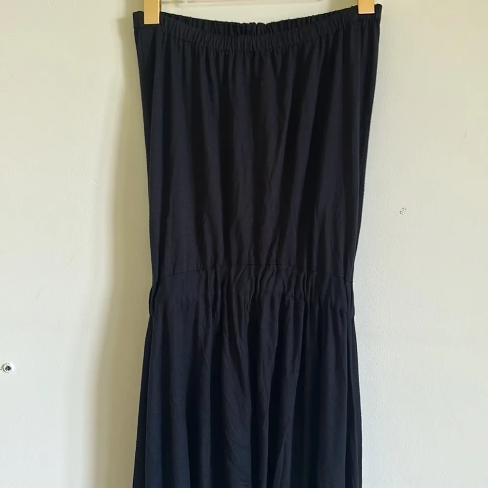 Haute Hippie Strapless Black Jumpsuit Harem Pants - Image 5