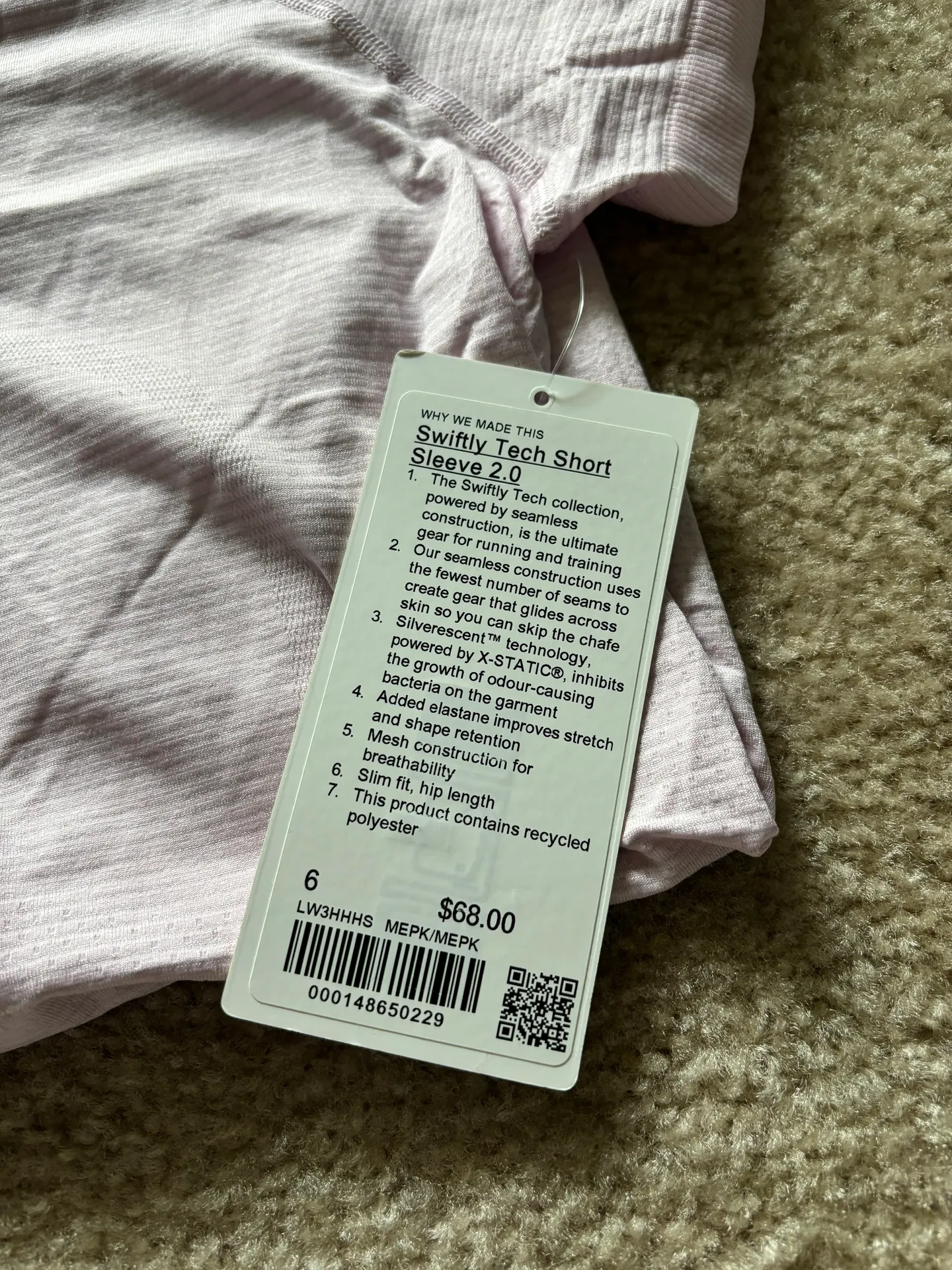 Lululemon Swiftly Tech Short Sleeve - Image 2