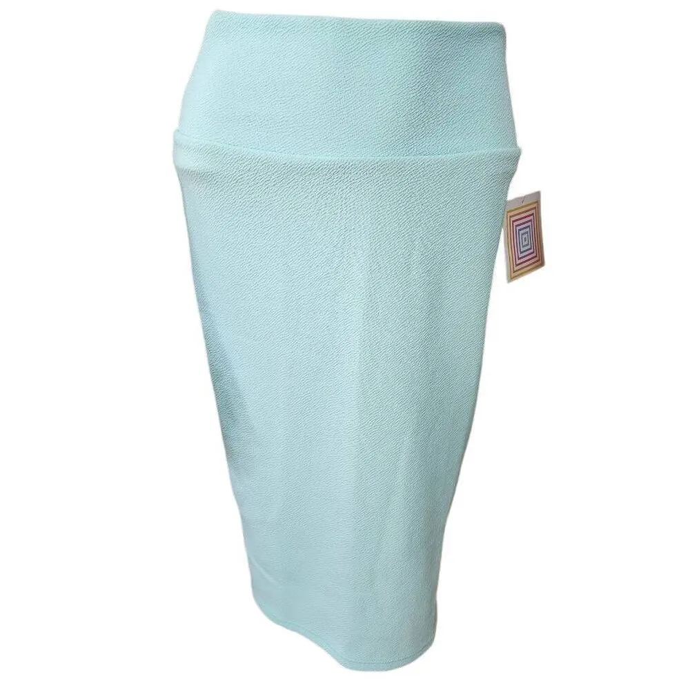 NWT LuLaRoe Pastel Teal Cassie Skirt (XS) - Image 2