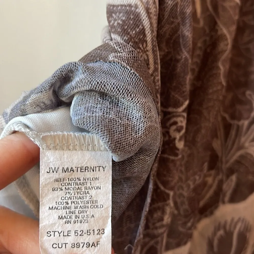 JW Maternity Skirt Reversible Black Size M - Image 5