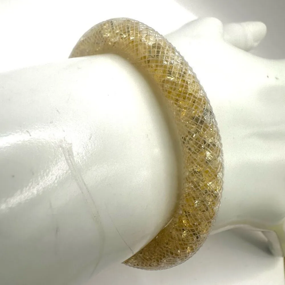 Crystal mesh rhinestone bracelet - Image 3