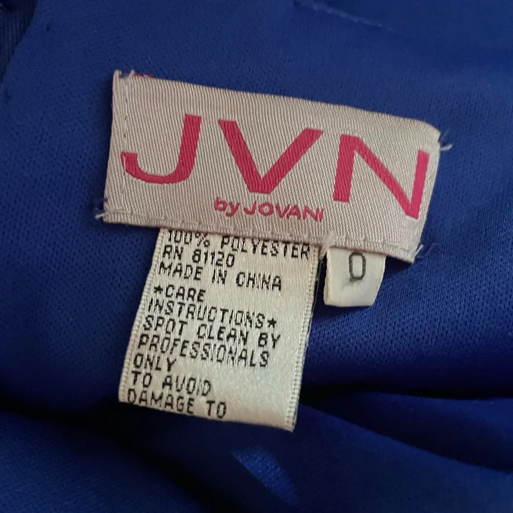 JVN Jovani royal blue open back dress - Image 6