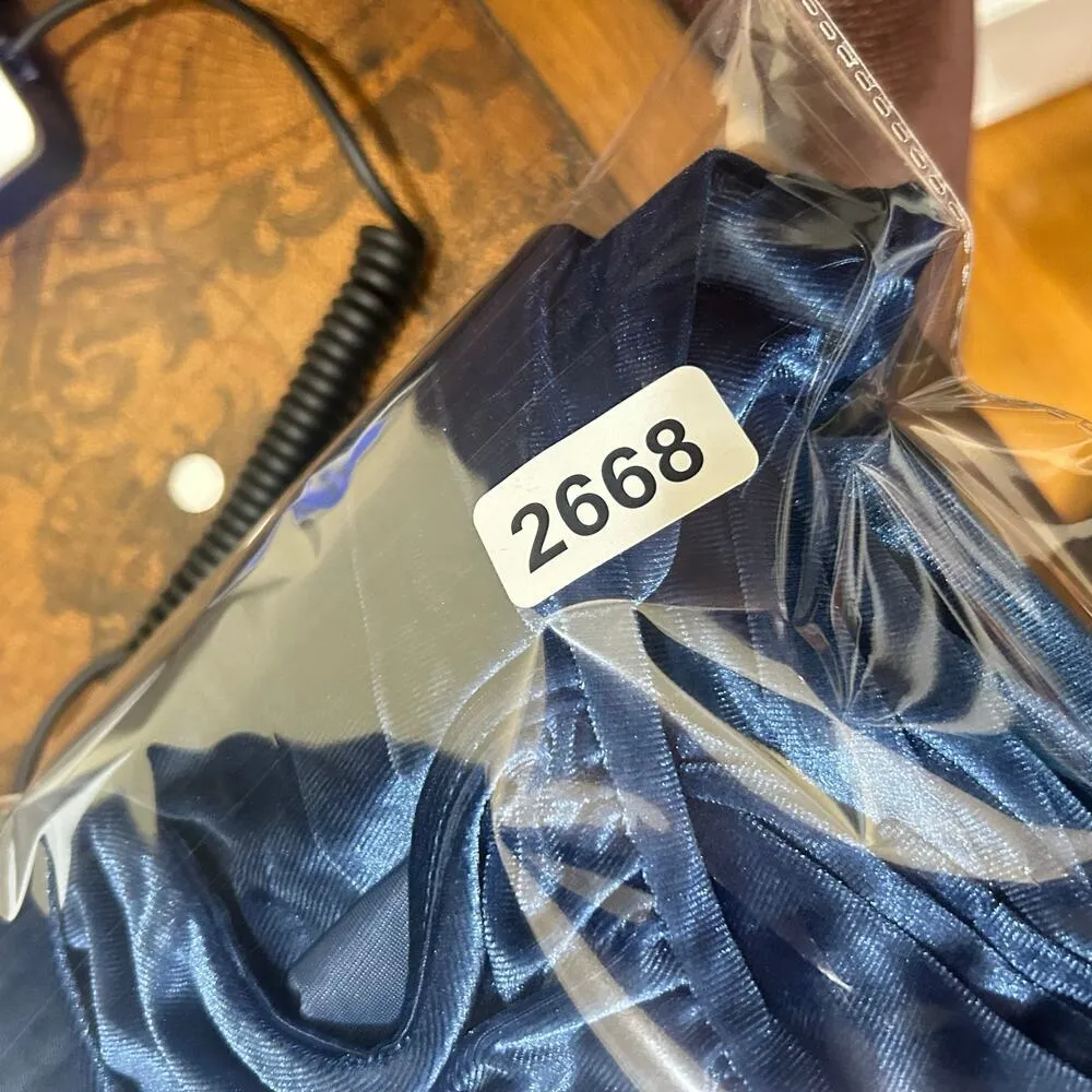 Velvet Dress Womens Juniors 2XL Blue Ruched V Neck Bodycon Formal Party Xmas NEW Size undefined - Image 11