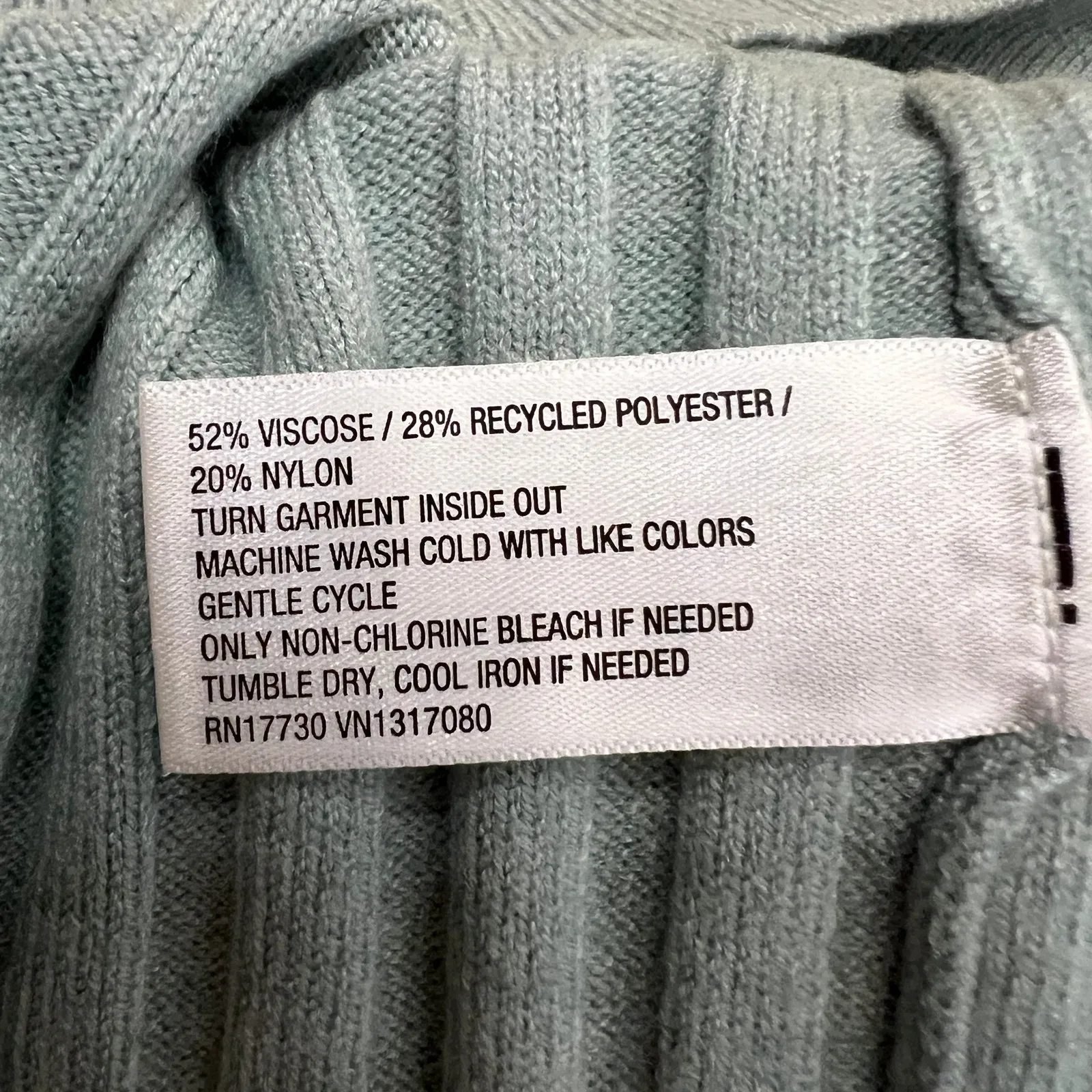 Wild Fable Women's Slate Blue Fitted Zip-Up Cardigan - Size Small - NWT - Image 5