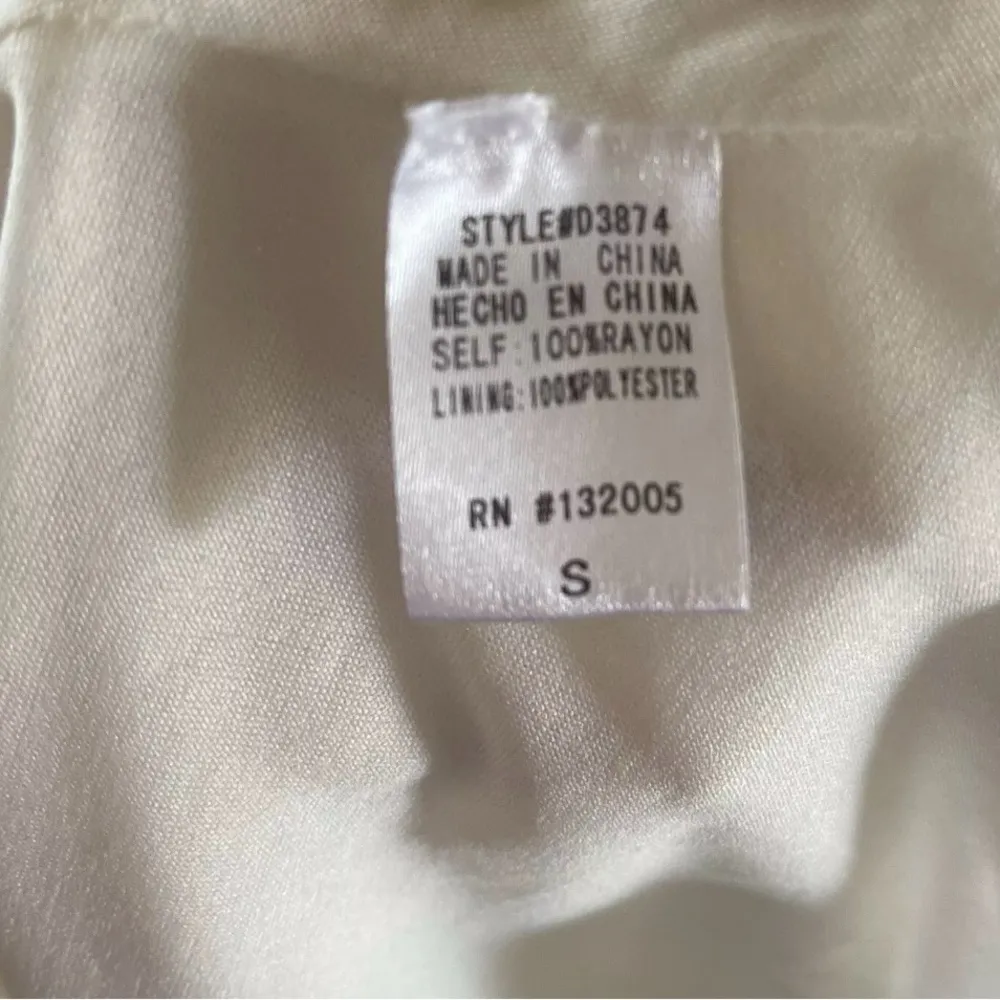 beautiful summer entro ivory boho dress size S - Image 6