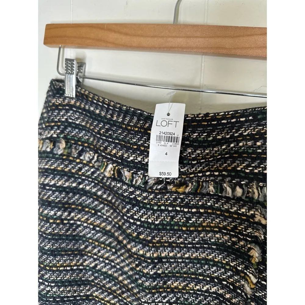 NWT• Loft tweed Mini Skirt multi colored​​​​​​​​​​​ - Image 5