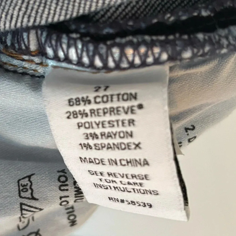 EVEREVE High Rise EVER Straight Denim Jean Size 27 - Image 6