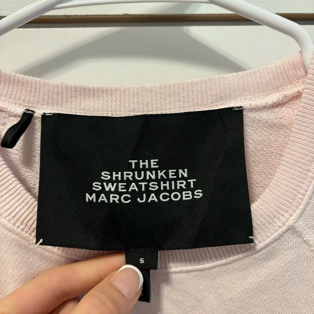 Marc Jacobs Pink The Shrunken Sweatshirt - Image 5