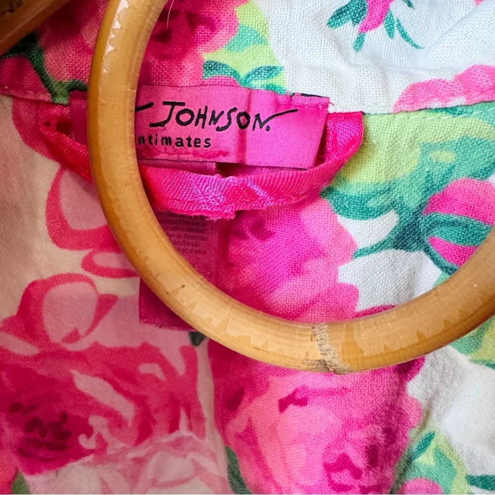 Betsy Johnson Vintage 100% cotton floral blouse EUC - Image 9