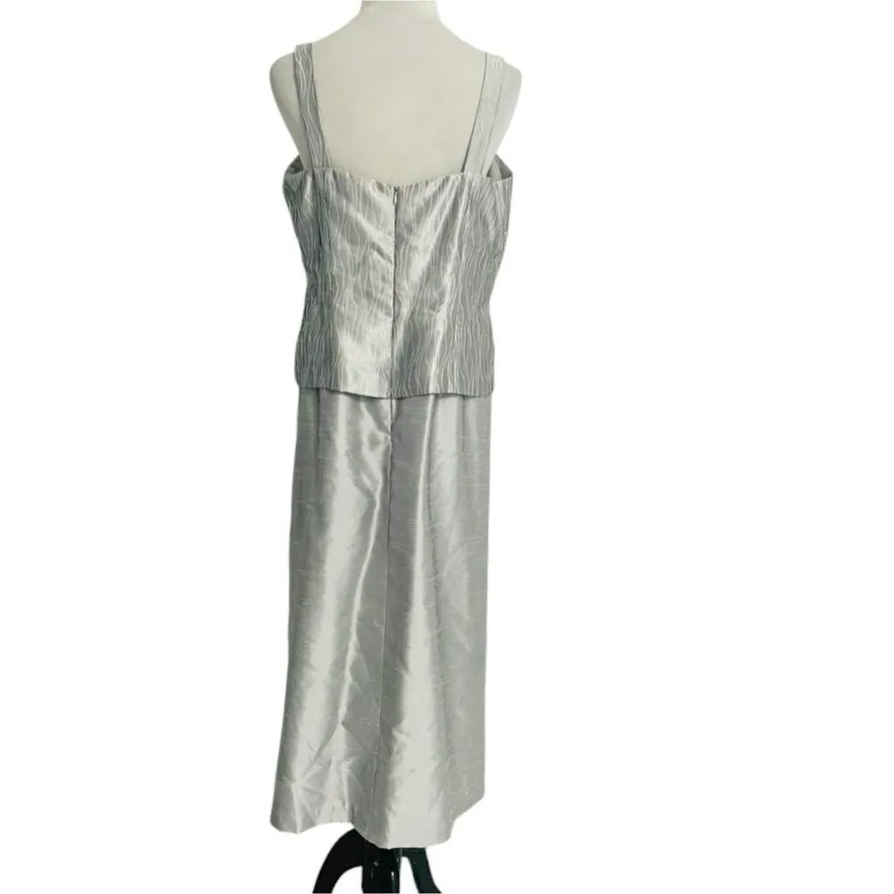 Alex Evenings Size 12 Dress 2 Piece Set Wedding Party Classy Modest - Image 10