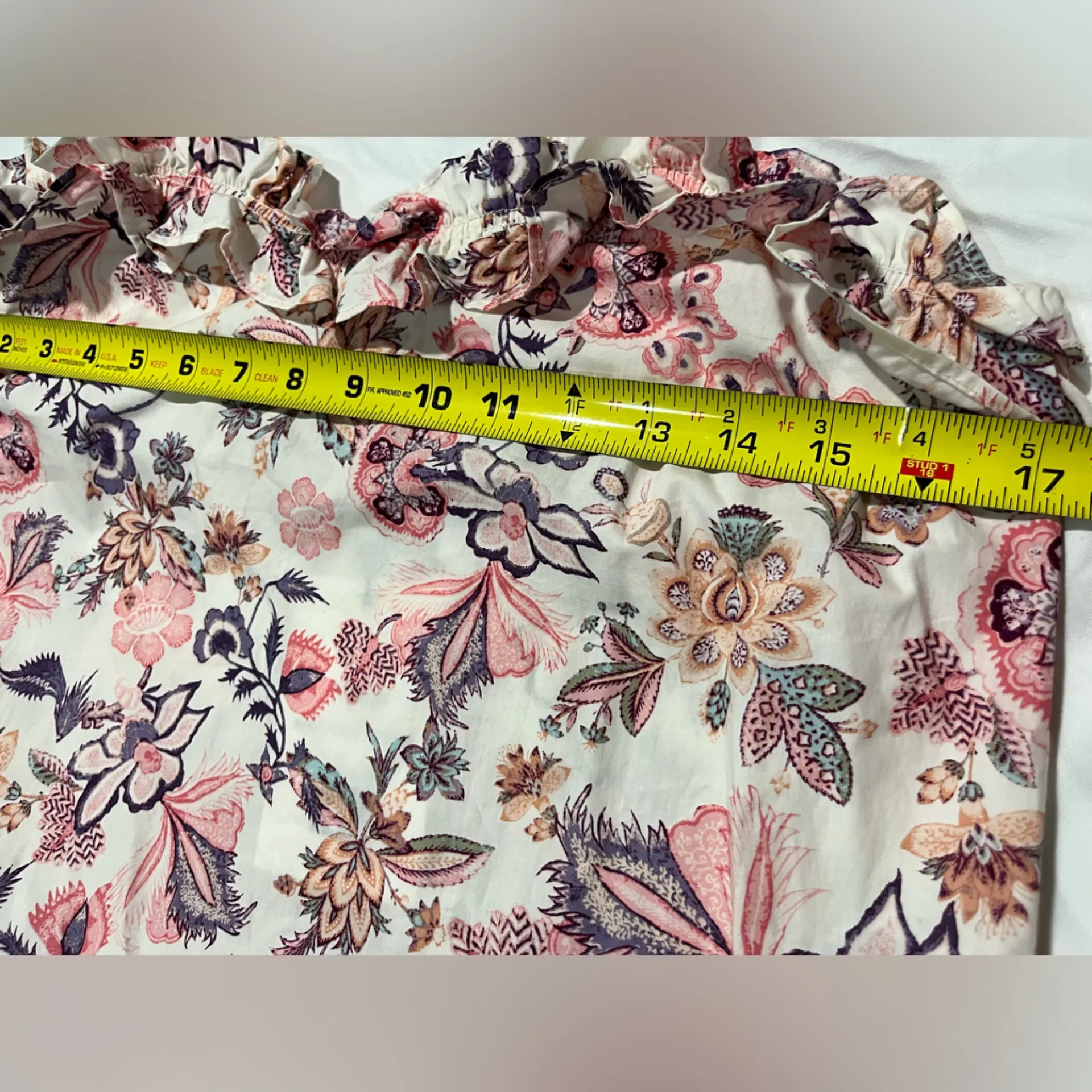 100 % cotton WHO WHAT WEAR Maxi Dress with Pockets  Size XS - Image 7