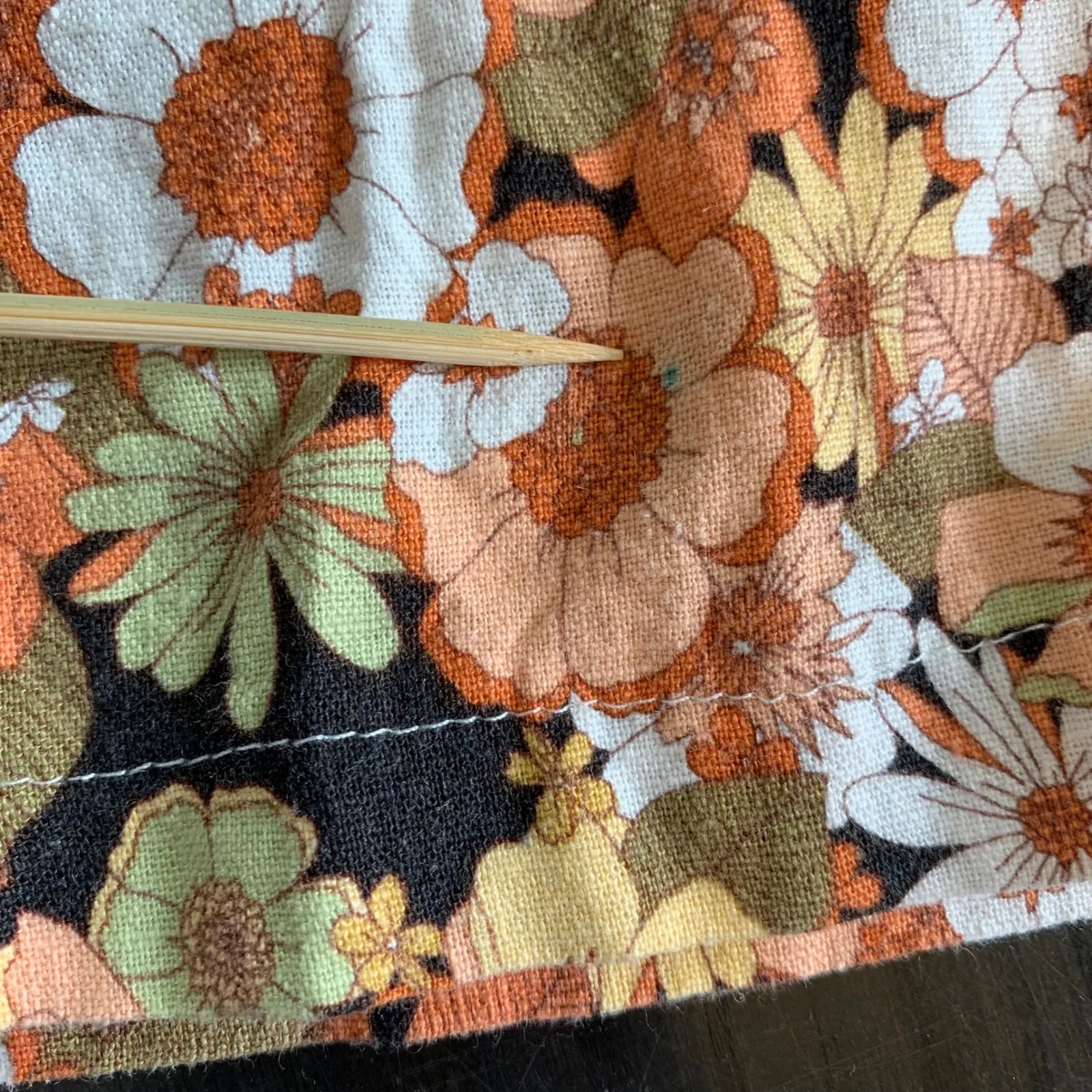 Haver + Blair Floral Wide Leg Pants High Waist Retro Boho Small S Coastal Beachy - Image 10