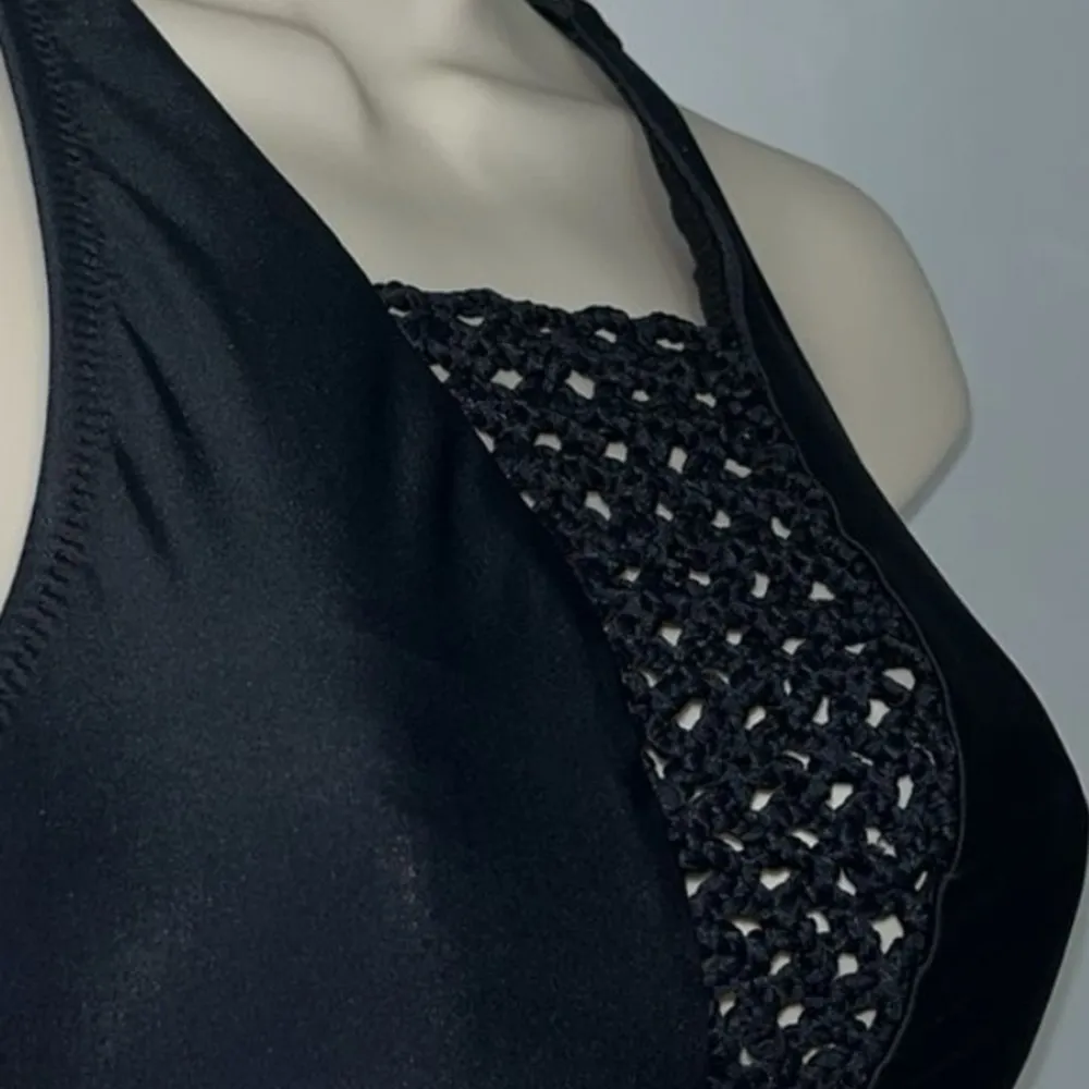 Altar’d State Swim Crochet Crop Bikini Swim Top Women’s Medium M - Image 3