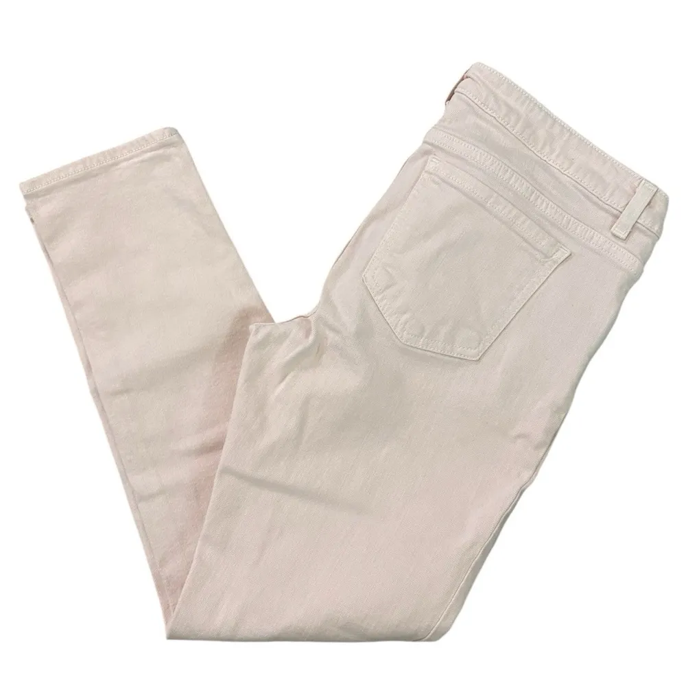 Michael Kors Women’s Light Pink Skinny Denim Pants Size 2 - Image 4