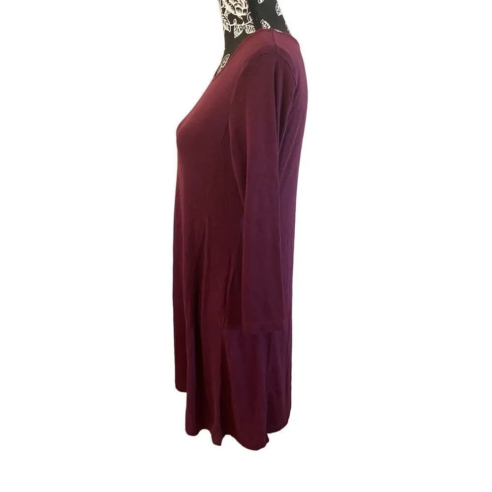 Stradivarius Fitted Maxi Dress Long Sleeve Boho Bohemian Career Workwear - Image 3