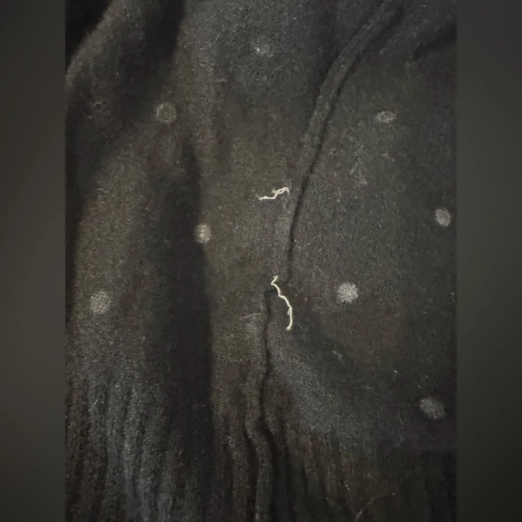 Zadig & Voltaire Jim Cashmere Crystal Studded Cardigan Black Size Large *READ* - Image 10