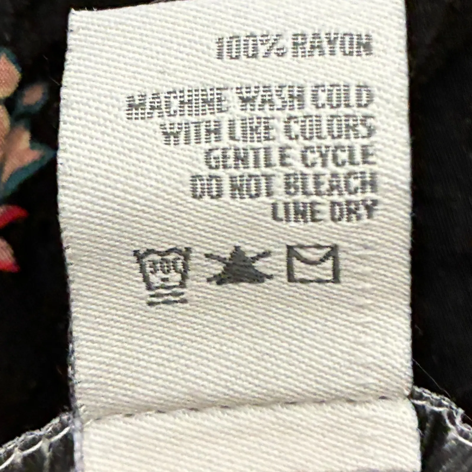 American Rag Black Floral Smocked Strapless High Low Maxi Dress M - Image 5