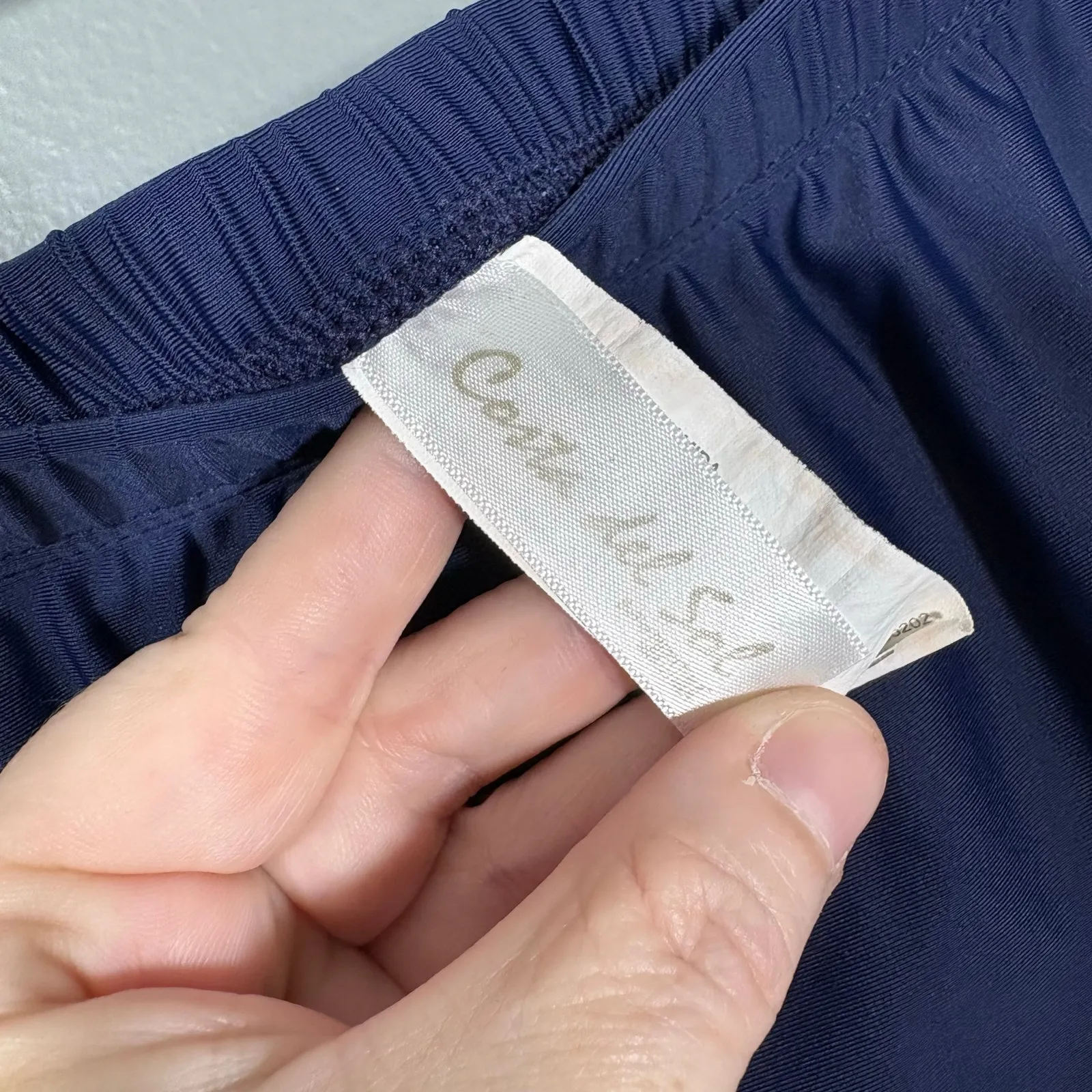 Costa Del Sol Navy Blue Solid Skirted Bikini Bottom - Image 4