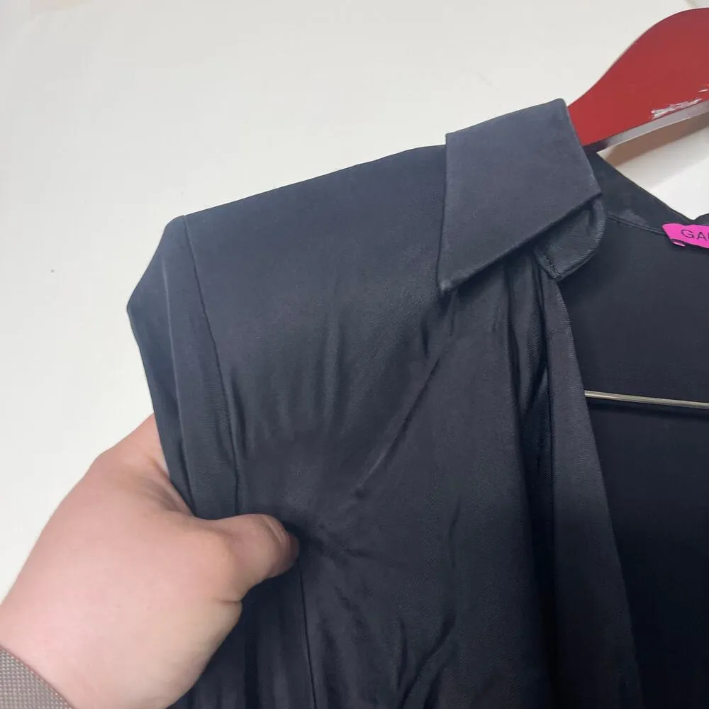 GAUGE81 Utena Black draped stretch - Image 8