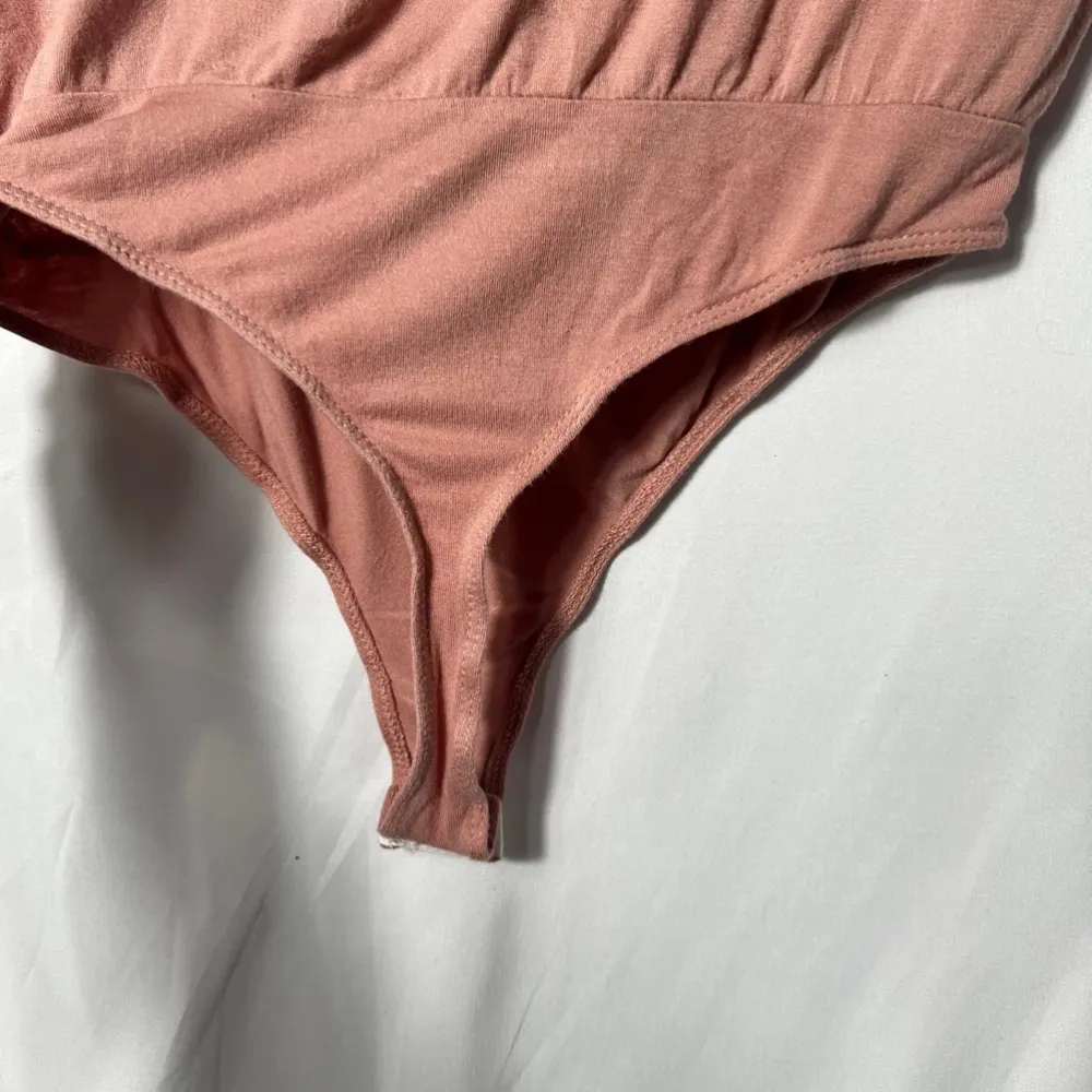 Lulus Bodysuit Stretch S‎ Mauve - Image 3